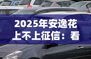2025年安逸花上不上征信：看看这5个比较安全的贷款平台