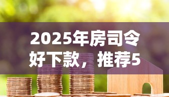 2025年房司令好下款，推荐5个网贷借款平台好贷