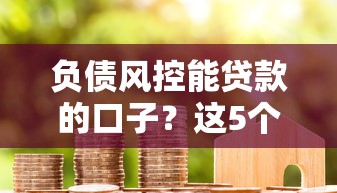 负债风控能贷款的口子？这5个思路真实有效