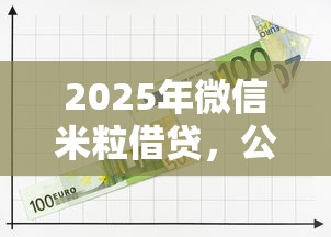 2025年微信米粒借贷，公布五个平台可以大额贷款