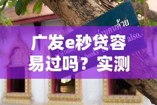广发e秒贷容易过吗？实测通过率、避坑技巧全解析