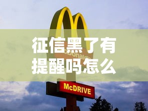 征信黑了有提醒吗怎么办？手把手教你补救方法