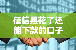征信黑花了还能下款的口子？实测5个真实可用的渠道！