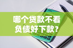哪个贷款不看负债好下款？实测发现这5个平台通过率高