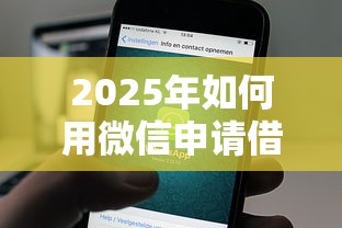 2025年借钱要微信账单干嘛？整合五个黑户放款都有什么口子