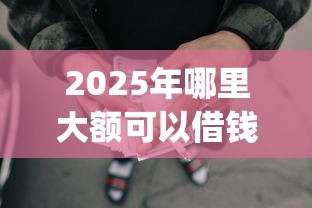 2025年哪里大额可以借钱:公布5个投资p2p网贷平台 2025年哪里大额可以借钱:公布5个投资p2p网贷平台