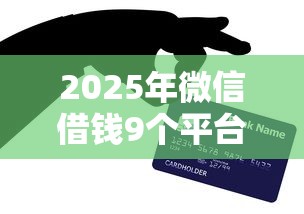 2025年微信借钱9个平台，整理五个有信用卡就能贷款的平台