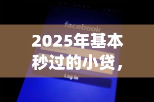 2025年基本秒过的小贷，梳理五个网黑真正能下款的app