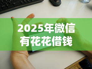 2025年微信有花花借钱在哪里：公布5个不看征信的借钱口子