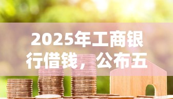 2025年工商银行借钱，公布五个失信人员可以借到钱的软件