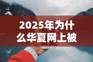 2025年为什么华夏网上被拒，整理5个17岁网贷平台
