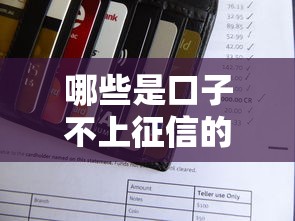哪些是口子不上征信的？这5类平台借钱不查信用报告