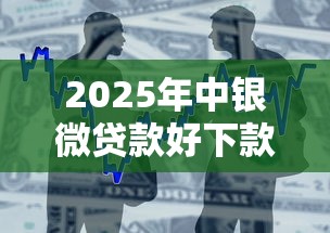 2025年中银微贷款好下款吗？整理5个借款平台的钱好借一点