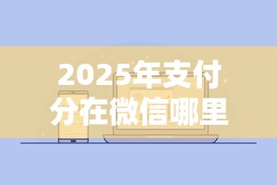 2025年支付分在微信哪里：整合5个哪些是正规的网贷平台