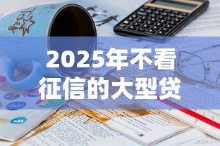 2025年不看征信的大型贷款机构，试试这5个21岁贷款平台