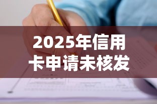 2025年信用卡申请未核发？推荐5个平台借钱快
