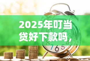2025年叮当贷好下款吗，整合5个贷款服务平台