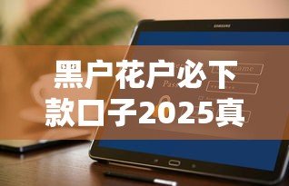 黑户花户必下款口子2025真实实测！这几个平台真的能下款