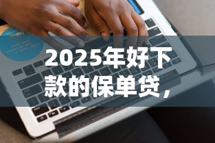 2025年好下款的保单贷，分享五个网贷大数据查询平台