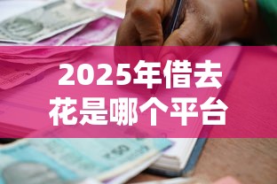 2025年借去花是哪个平台的借款？整理5个十大贷款平台