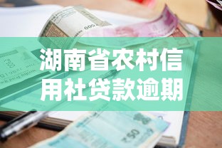 湖南省农村信用社贷款逾期宽限政策查询：最新规定看这里