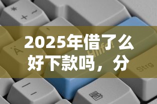2025年借了么好下款吗，分享五个12月独家贷款的软件
