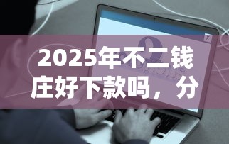 2025年不二钱庄好下款吗，分享五个容易下款的平台