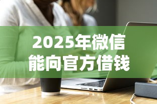 2025年微信能向官方借钱吗：分享五个2025互联网正规持牌贷款平台