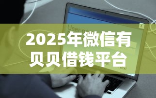2025年微信有贝贝借钱平台吗安全吗：试试这五个好借的网贷平台