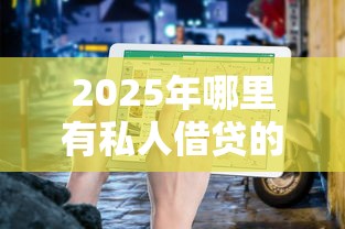 2025年哪里有私人借贷的，分享五个和安逸花一样的平台还