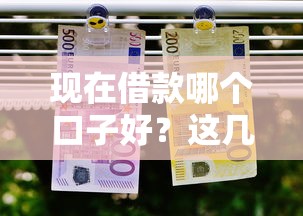 现在借款哪个口子好？这几个平台靠谱又省心