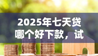 2025年七天贷哪个好下款，试试这5个正规平台贷款