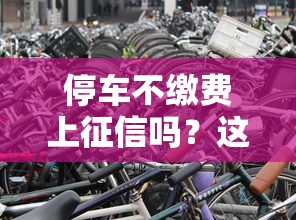 停车不缴费上征信吗？这几种情况可能影响贷款审批