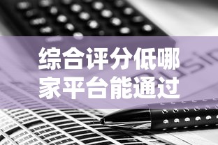 综合评分低哪家平台能通过？亲测有效试试这几家
