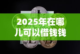 2025年在哪儿可以借钱钱到微信：看看这5个黑户借贷平台有哪几家