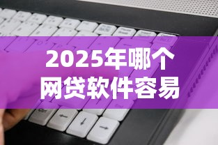 2025年哪个网贷软件容易下款：看看这5个网络平台贷款