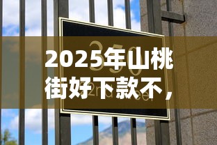 2025年山桃街好下款不，整理五个低息贷款平台
