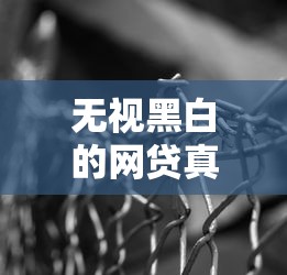 无视黑白的网贷真的存在吗？安全借贷必读指南