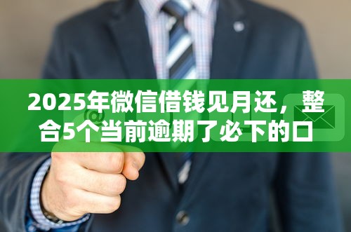 2025年微信借钱见月还，整合5个当前逾期了必下的口子