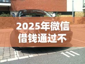 2025年微信借钱通过不了怎么办，罗列五个网黑真正能下款的口子