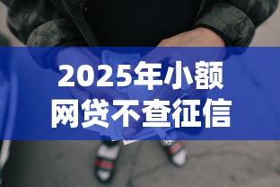 2025年小额网贷不查征信的贷款口子：梳理5个18岁能借钱的平台