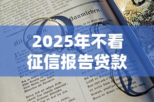2025年不看征信报告贷款：梳理5个20岁可以贷款的平台