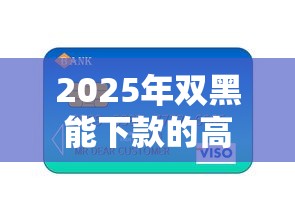 2025年双黑能下款的高炮口子？罗列五个有信用卡就能贷款的平台