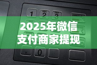 2025年微信支付商家提现手续费：整理5个17岁平台可以借钱