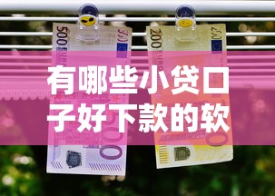 有哪些小贷口子好下款的软件？这几款快速到账不踩坑！
