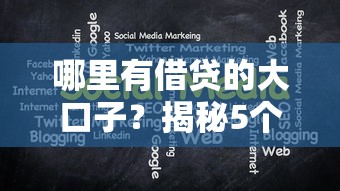 哪里有借贷的大口子？揭秘5个靠谱渠道经验分享