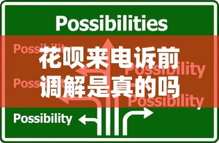 花呗来电诉前调解是真的吗？揭秘真实情况与应对技巧