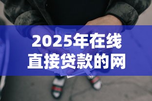 2025年在线直接贷款的网贷有哪些？试试这五个十八岁贷款平台