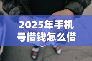 2025年手机号借钱怎么借款：罗列5个网贷征信查询平台