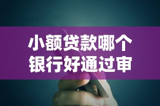 小额贷款哪个银行好通过审核？实测5家流程简单的平台推荐